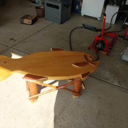 Wooden FISH Table