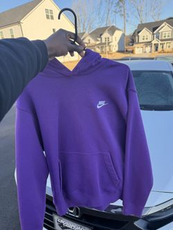 Purple Nike Hoodie