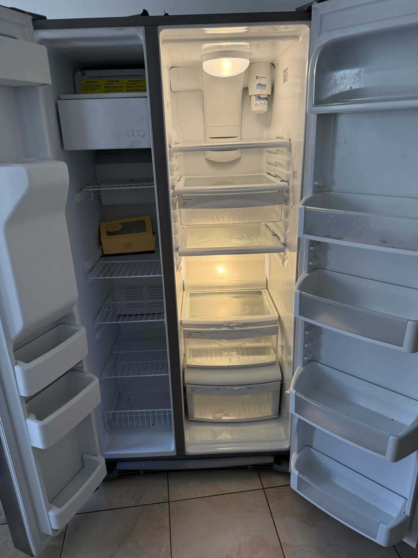 GE Stainless Steel Refrigerator