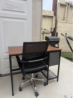 Desk and Chair Combo