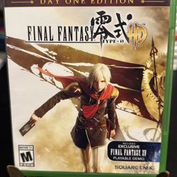 Final Fantasy Type-0 HD -- Day One Edition (Microsoft Xbox One, 2015)