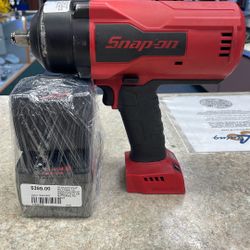 Snap-On CT9080 1/2” Impact Wrench 18V With 2 5.0Ah Batteries *No Charger*(70488132)