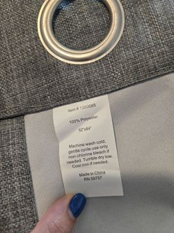 7ft Blackout Curtains
