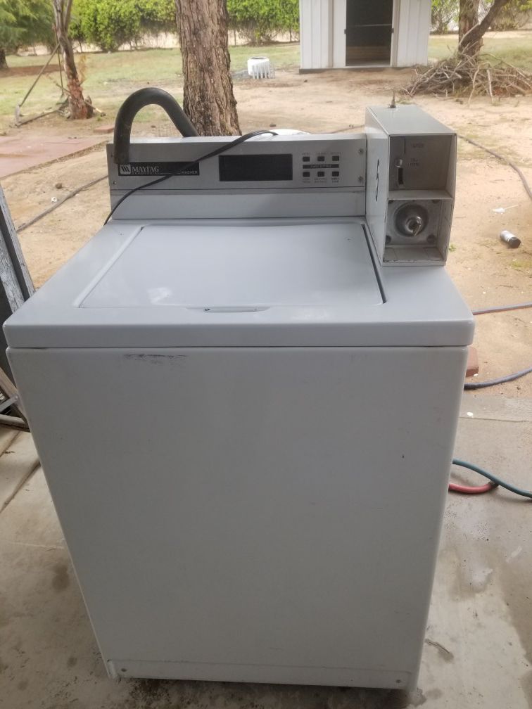 Maytag coin operated washer