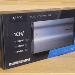 AudioControl Power Amplifier Altitude Series Mono Subwoofer Amp 3000 Watts A1500.1 🚨 Payment Options Available 🚨 No Credit Needed 🚨 