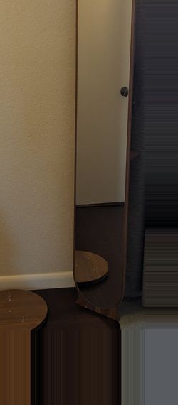 Wall Mirror (or mirror & coat rack)