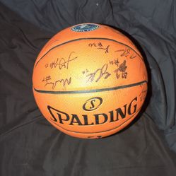 All sign Timberwolves ball 2021