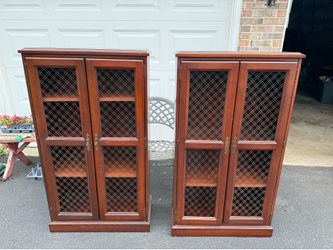 Cabinets solid wood 52” Tall - Set