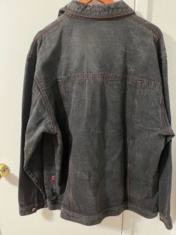 black denim jacket