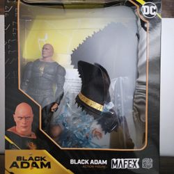 Mafex Black Adam Action Figure complete
