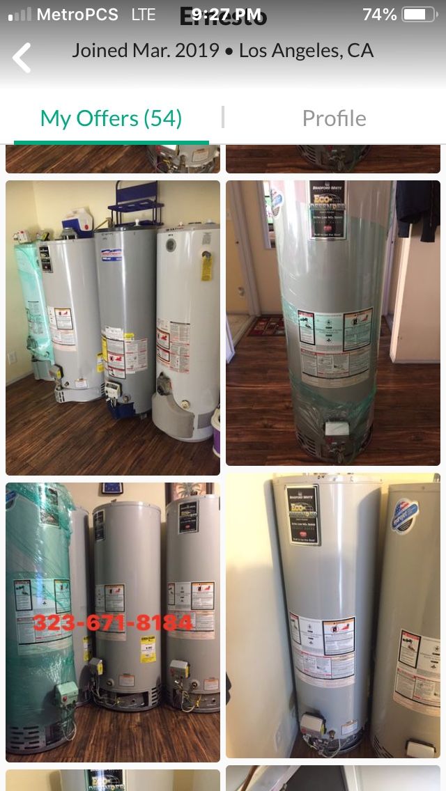 Water heaters