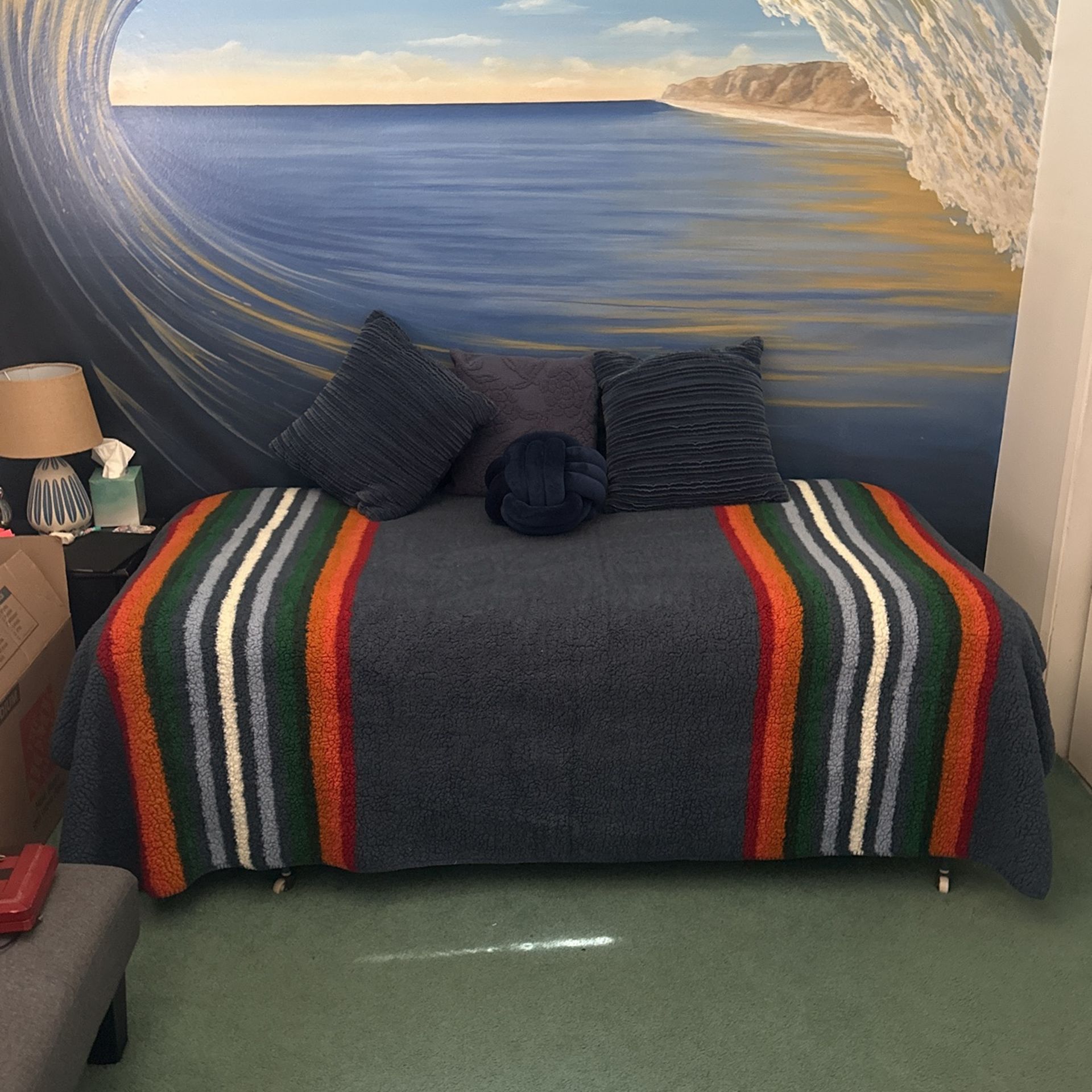 Twin Mattress & Box spring(with Frame)