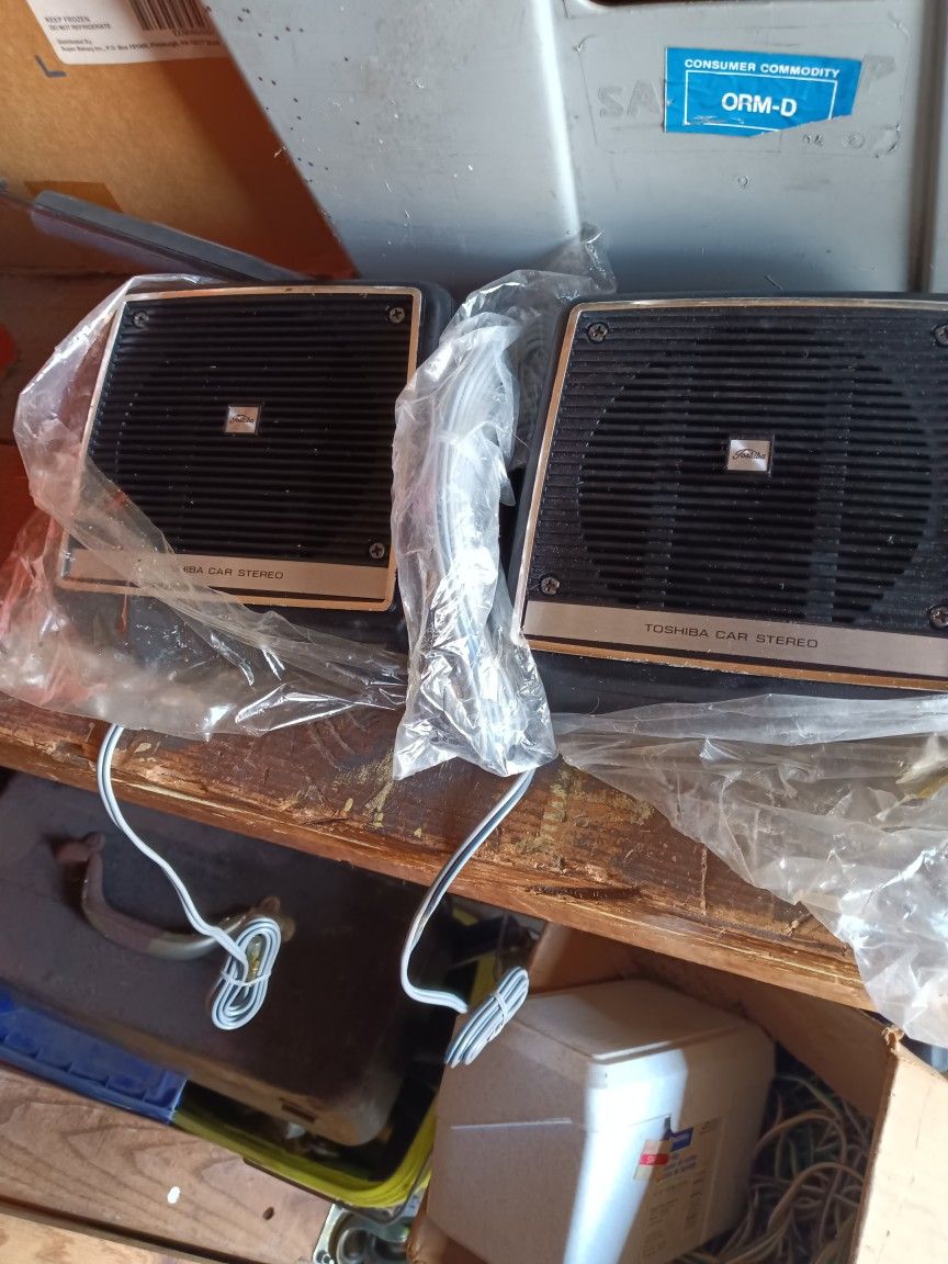 Automotive Aftermarket Car Speakers Vintage