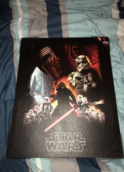 Star Wars canvas poster