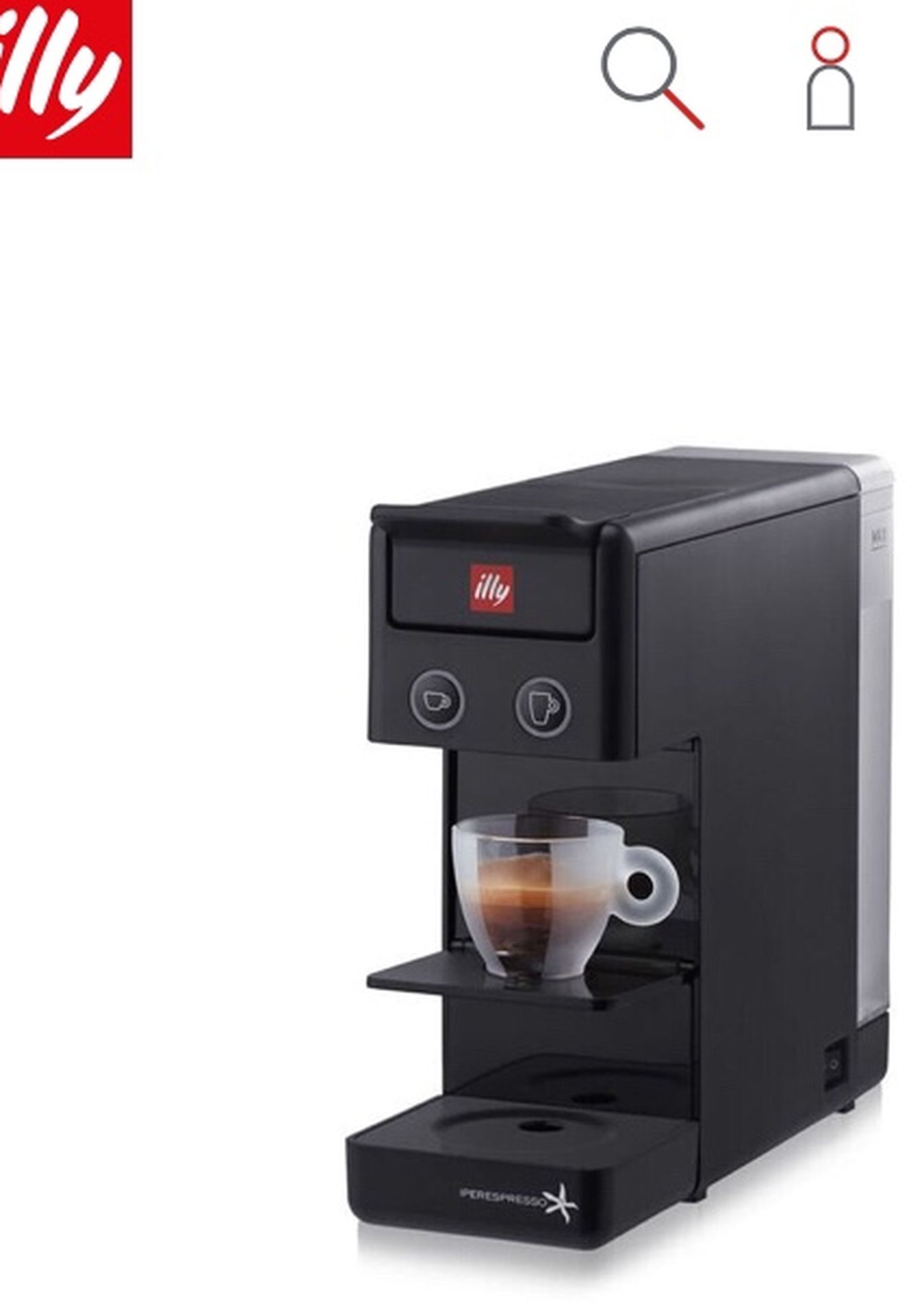 illy iperEspresso machine