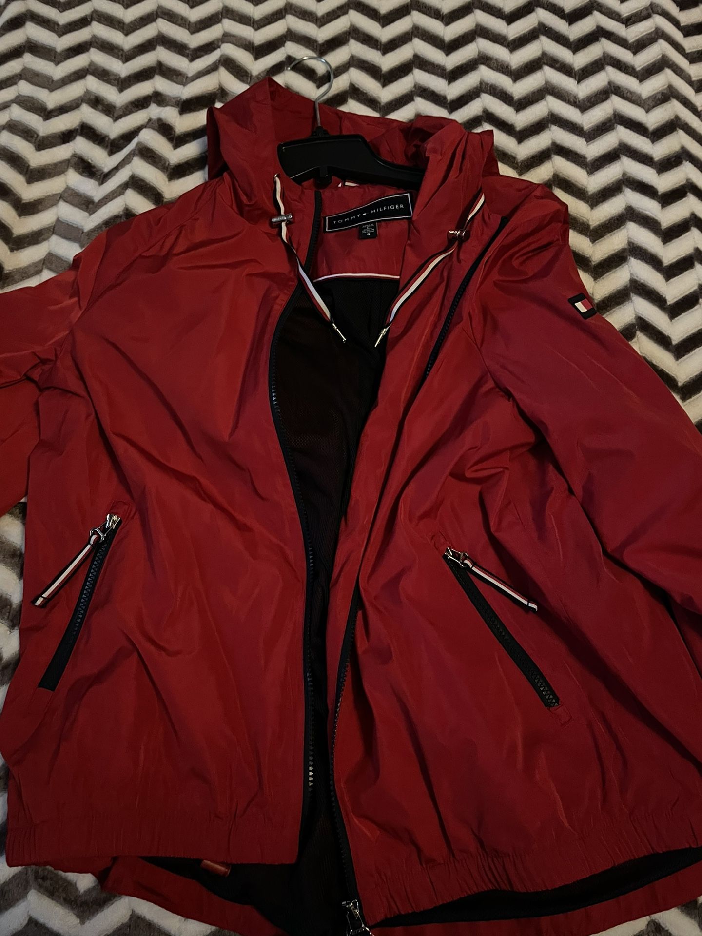 Red Tommy Hilfiger Jacket
