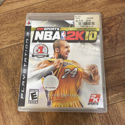 NBA2K10 for Ps3