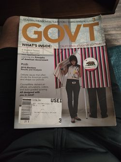 Govt California Student Edition 3