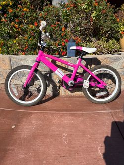 Banza Kids Bike Pink 16-Inch