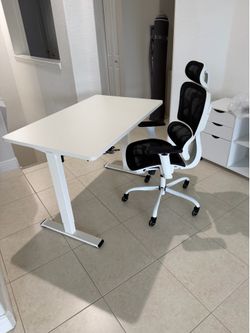Sport chair and adjustable table