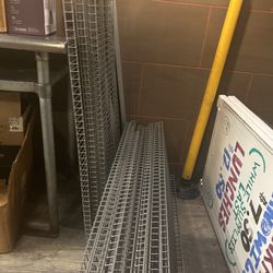 🔧 COMMERCIAL 48” WIRE SHELVING – BULK LOT – CONTRACTOR / BUILDER OPPORTUNITY