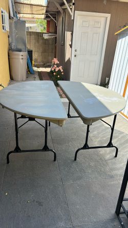 1/2 moon tables for bufets