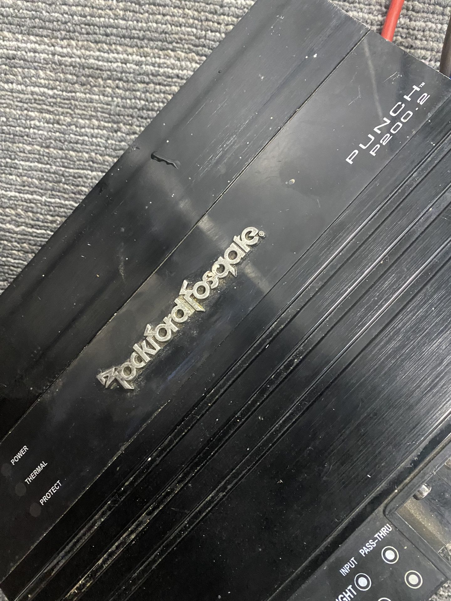 Vintage Rockford Fosgate Punch P200.2 Old School Amplifier