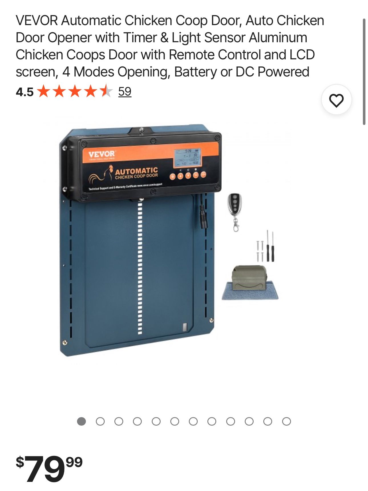 Automatic Chicken Coop Door