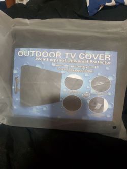 Brand new outdoor TV cover