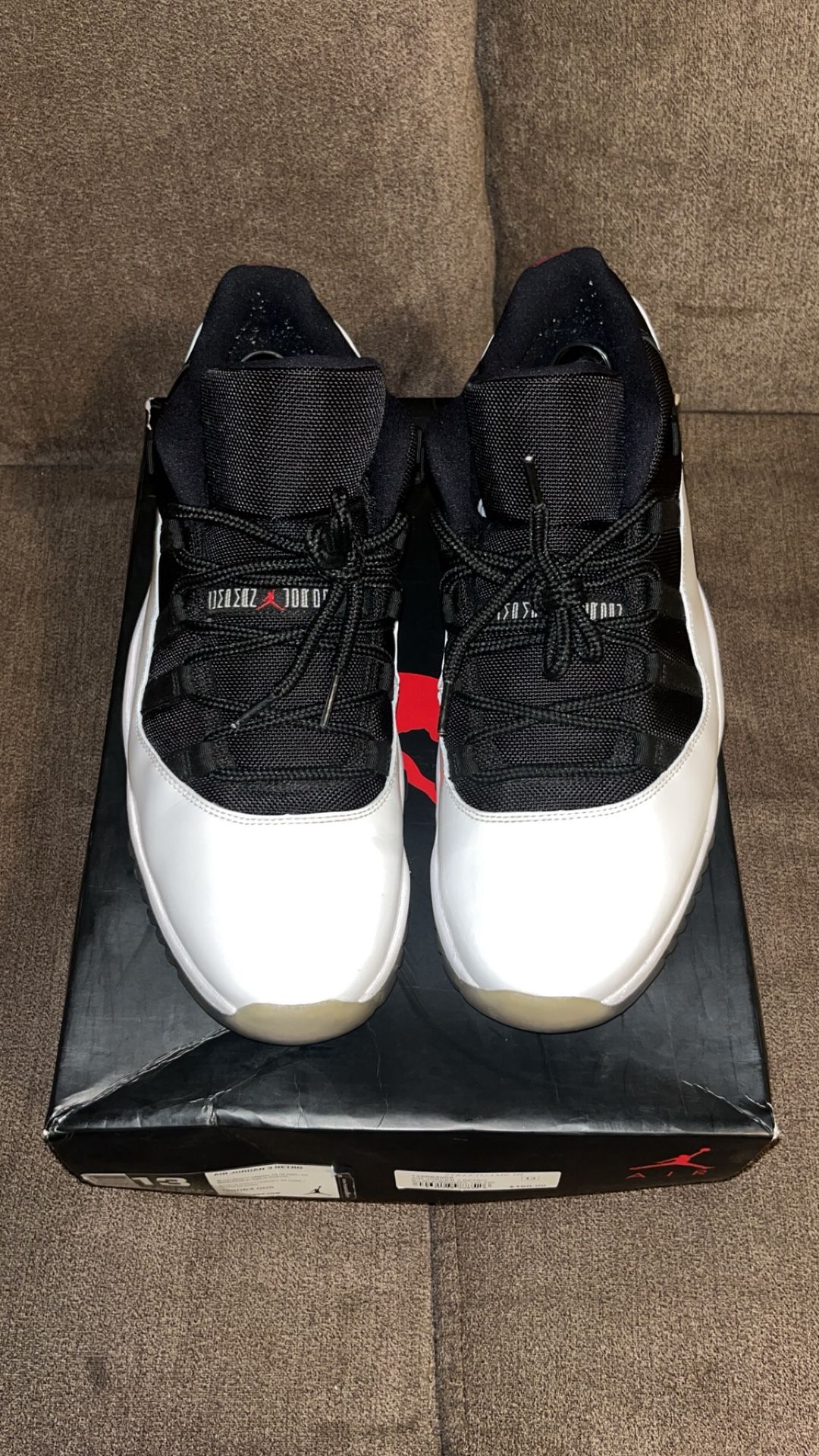 Size 13 - Air Jordan 11 Retro Low Tuxedo