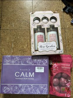 Bath bombs 3 sets