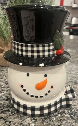 Snowman Cookie Jar