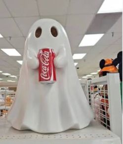 light up Coca Cola ghost