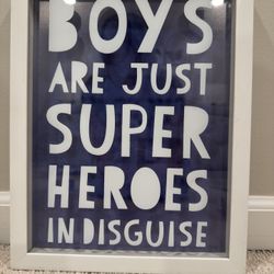 Framed Wall Art – Decorative Print (11” x 14”)