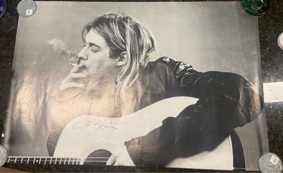 Kurt cobain poster  2’ x 3’