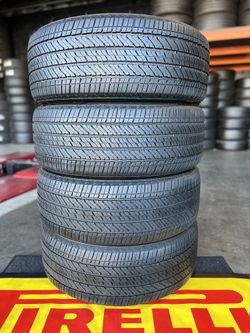 4 Used Tires Bridgestone Alenza (275/50/22)llantas Usadas 