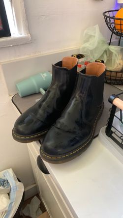 Doc Martens Laceless Boots Black Size 12 men’s