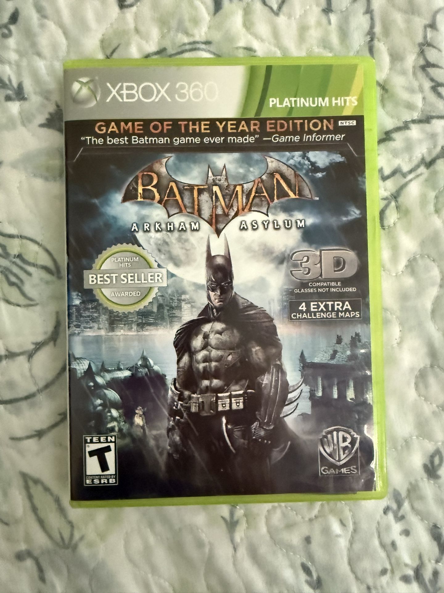 Batman: Arkham Asylum- Game Of The Year Edition For Xbox 360