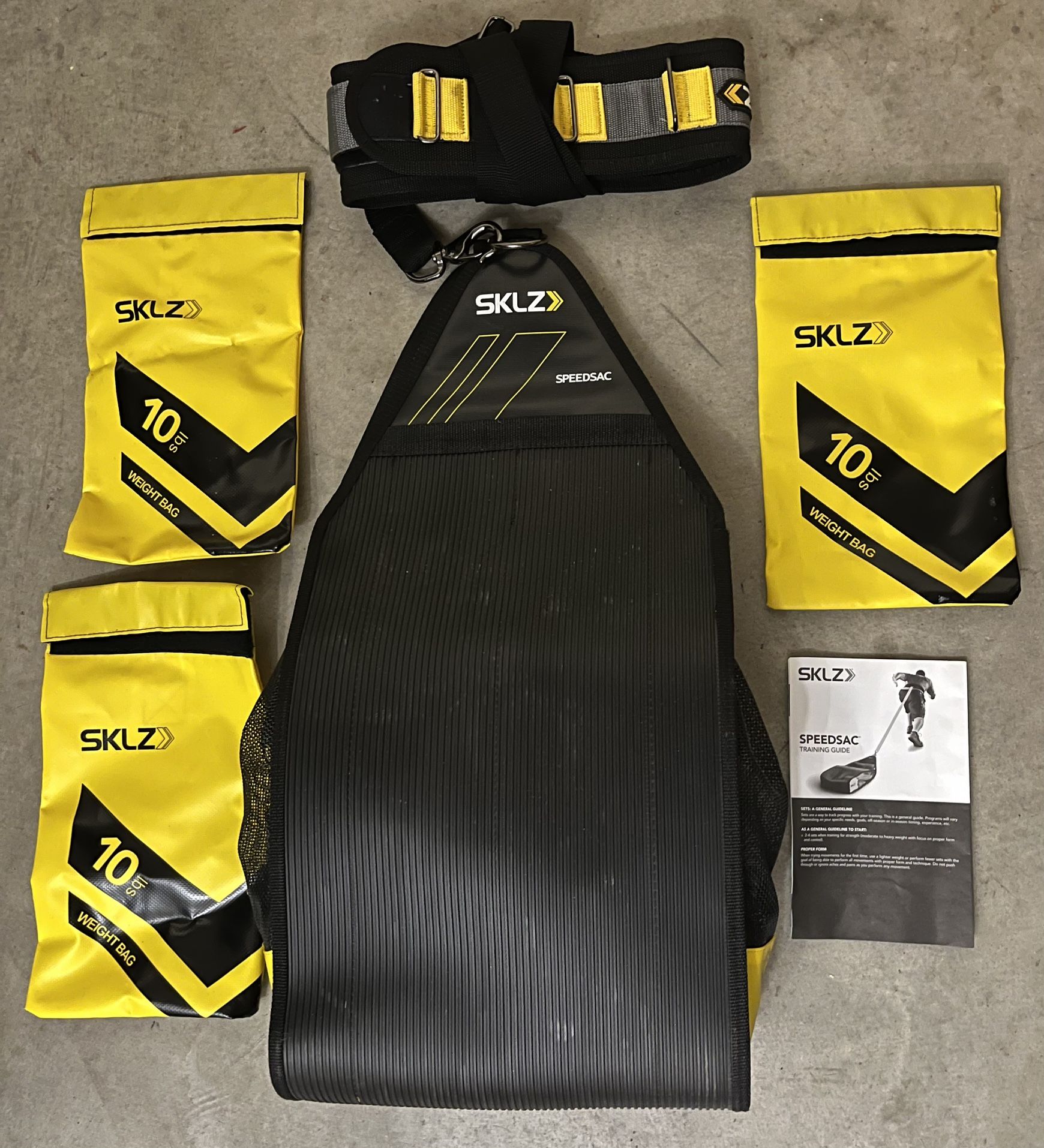 SKLZ Speedsac Adjustable Weight Sled Trainer For All Sports