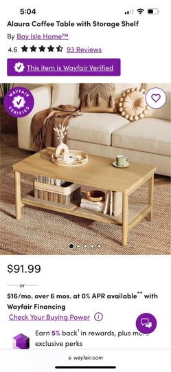 Wood Coffee Table