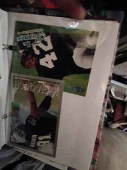 Raider card collection about 22 cards