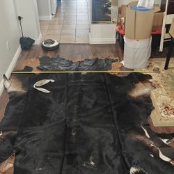 Raw Cow Leather Material 