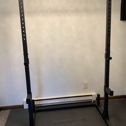 Olympic Barbell Stand with Pull Up Bar
