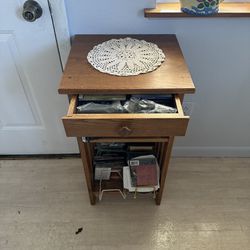 Phone Stand With Drawer