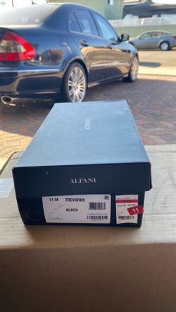Alfani TREVORBK Black Shoes Size 11 M