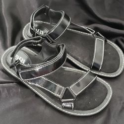Zara Leather Sandals 6.5US