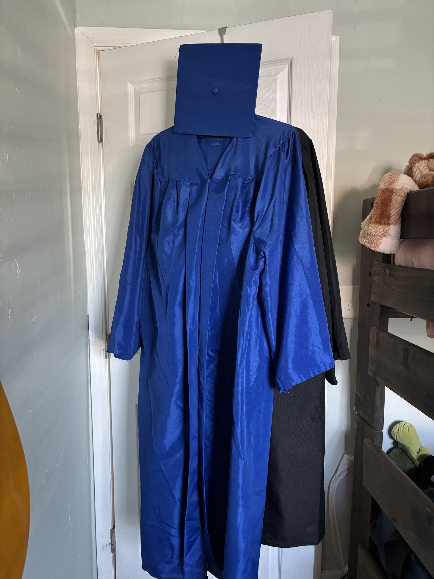 Graduation gown and cap