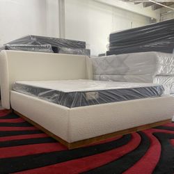 $699 Brand New Queen Bed Frame With Mattress (Read Description Below)