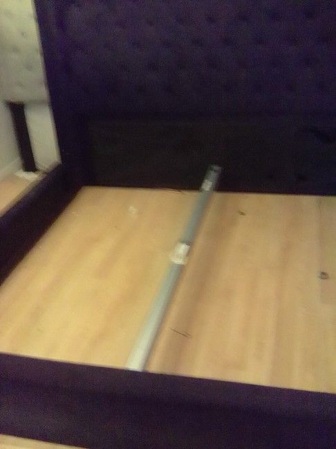 Black Head Board And Fram