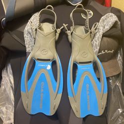 Kids Swim Fins US Divers Size XXS 1-3 